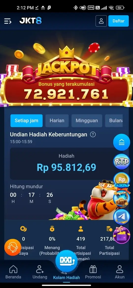 JKT8 APK Screenshot 4 - Sportsbook